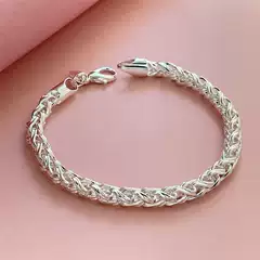 Foreign trade jewelry silver-plated Chopin bracelet popular bracelet in stock wholesale