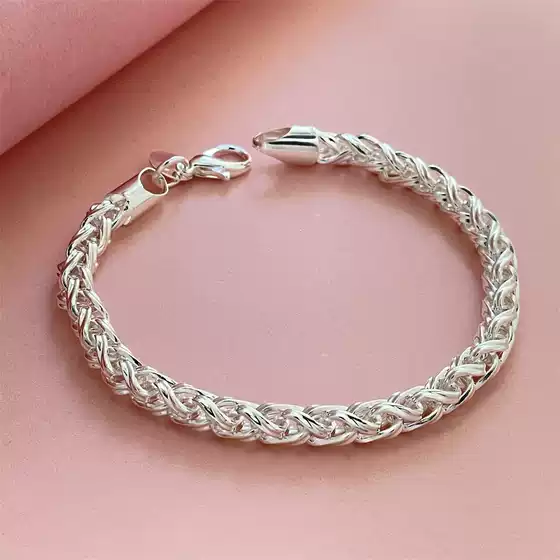 Foreign trade jewelry silver-plated Chopin bracelet popular bracelet in stock wholesale