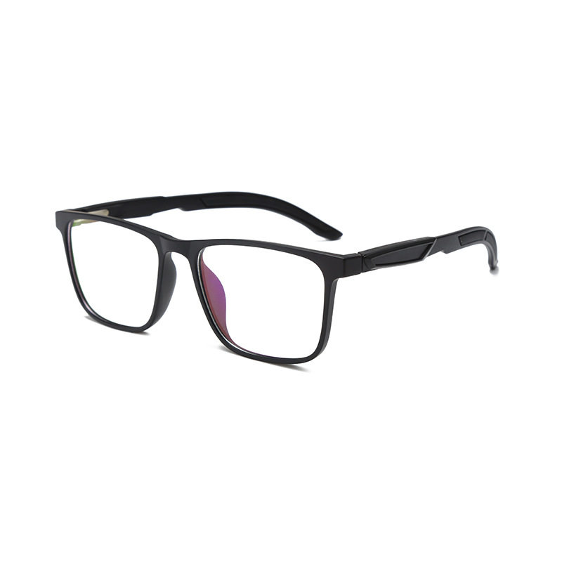 New Simple Ultra-Light Sports Style Glasses for Men Tr Glasses Frame Retro Can Be Equipped with Myopia Glasses for Women in Stock Yd208