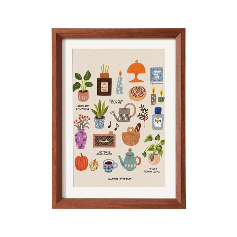 Wooden Photo Frame 6inch Photo Frame Handwritten Calligraphy Table High-End 8inch 10inch Framed Display Empty Frame Picture Frame