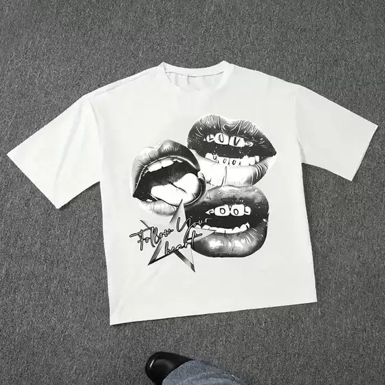 European Size Pure Cotton Grapc Y2K High Street Pro Choice Streetwear