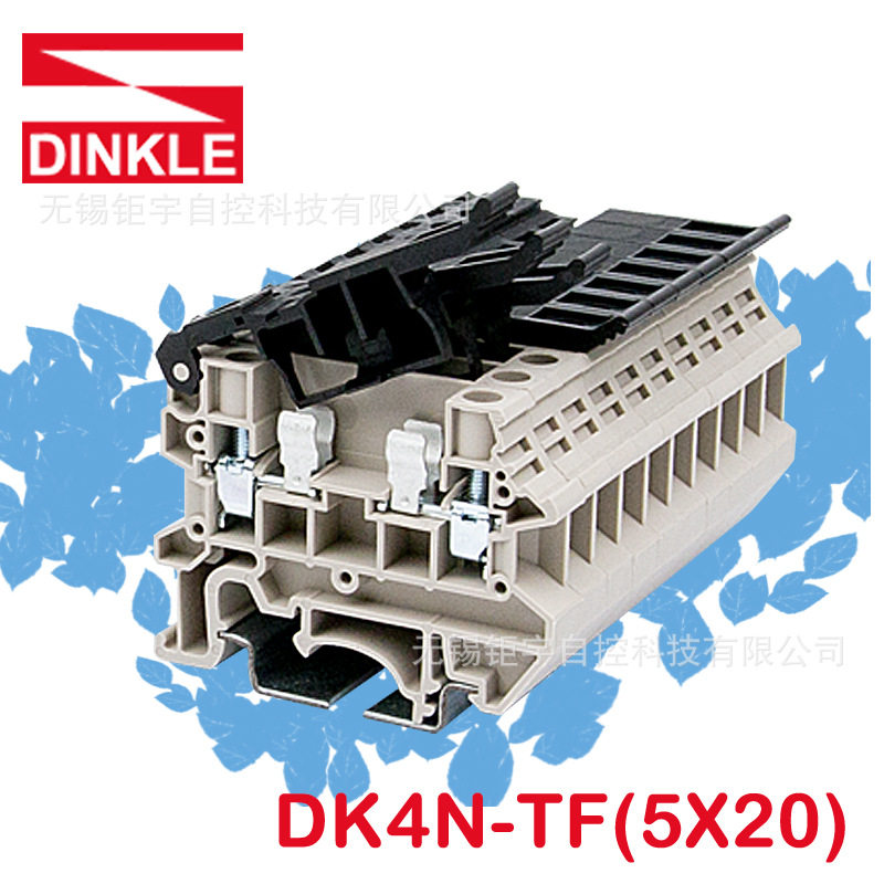 Клемма предохранителя DINKLE Machiyang DK4N-TF/L (5X20) со светодиодной подсветкой Изображение 1