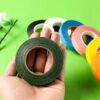 30 Yards of Green Tape DIY Handmade Floral Tape Extended 30Y Green Tape Silk Mesh Flower Packaging Material Paper Art Tape