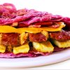 Purple Sweet Potato Flavored Hand-Grilled Pancakes 120g Commercial Large Pancakes 100 Pieces Packed Taiwanese Style Breakfast Egg Hand-Shredded Pancakes