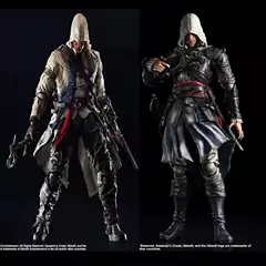 Game Surrounding Assassin's Creed PA Changed to Conner Kenway Edward Movable Doll Ornament Model