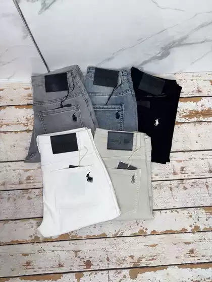 Embroidered Knight High-End European Style Men's Jeans Black and White Stretch Washed Slim Straight Casual Nine-Quarter Pants for All Seasons