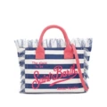 Small horizontal dark blue