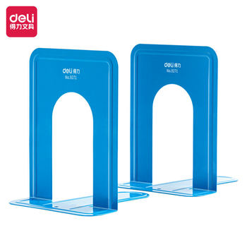 Deli Book Stand 9271 Metal Classified Book Clip Reading Rack 6 Inch Blue Book Stand Book Stand