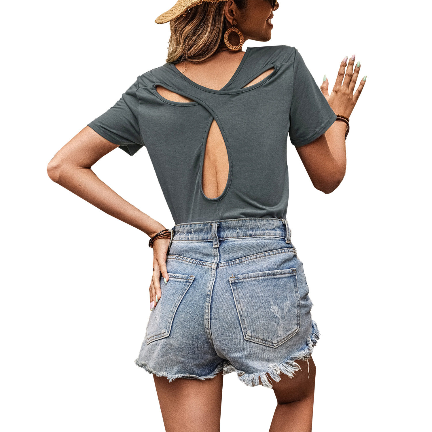 Womens Solid Color Cami Top Adjustable Straps Versatile Style Comfortable Fabric Casual Wear Wholesale Available