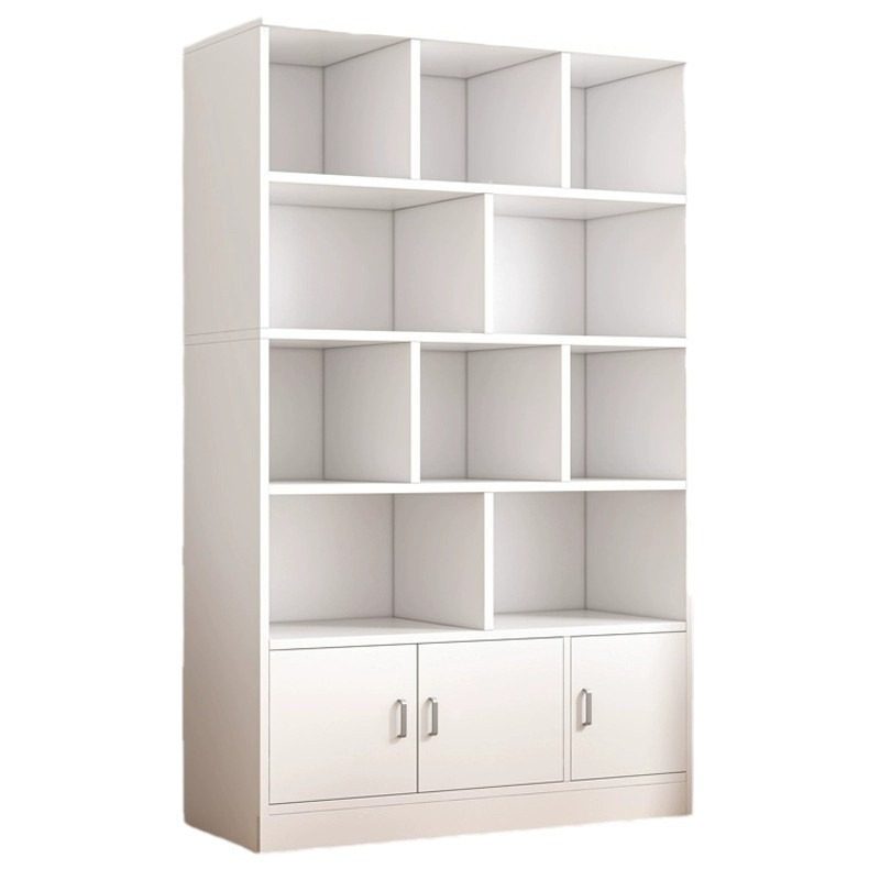 Simple Bookshelf Floor-Standing Wall Living Room Storage Rack Layered Storage Rack Storage Cabinet About Modern Home Bookcase Bookshelf