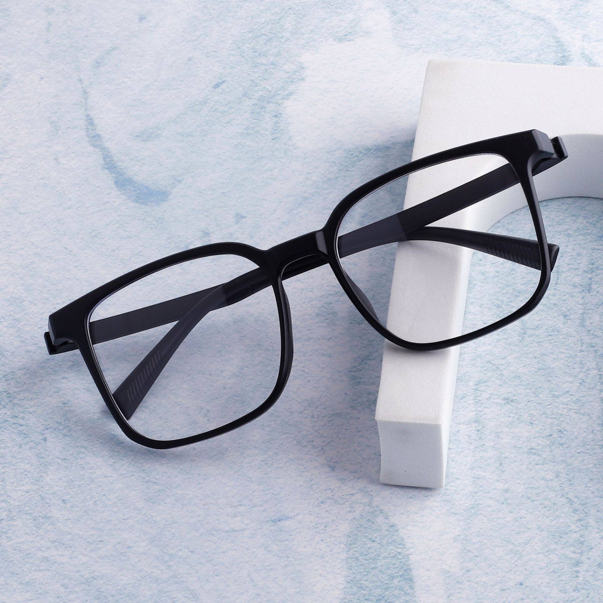 Cross-border new fashion elegant frame anti-blue light glasses elegant high-grade ultra-light decorative black glasses frame wholesale