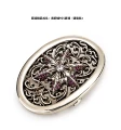 Original premium buckle: hexagram with purple diamond inlay