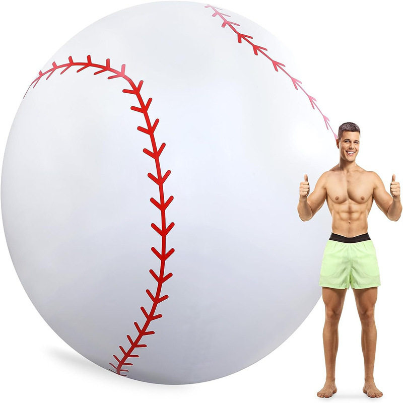 充气沙滩足球游乐园夏季PVC玩水排球学校团建活动娱乐玩具棒球