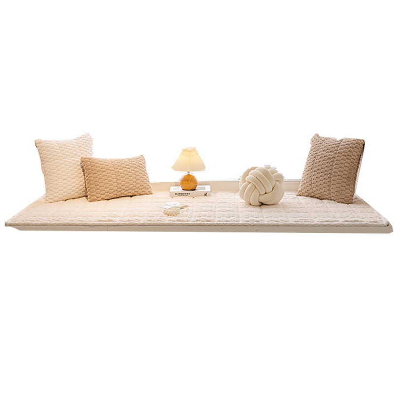 Autumn and Winter Plush Bay Window Mat, Windowsill Mat, 2025 New Cream Style Non-Slip Plush Windowsill Cushion, Direct Sales from the Manufacturer