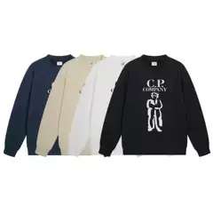 Unisex Oversized Long-Sleeve Hoodie Sweatshirt with Print, Company Streetwear Style for Casual Wear, Cozy Pullover for Women and Men, Color-Matching Couple Outfits for Fall and Winter