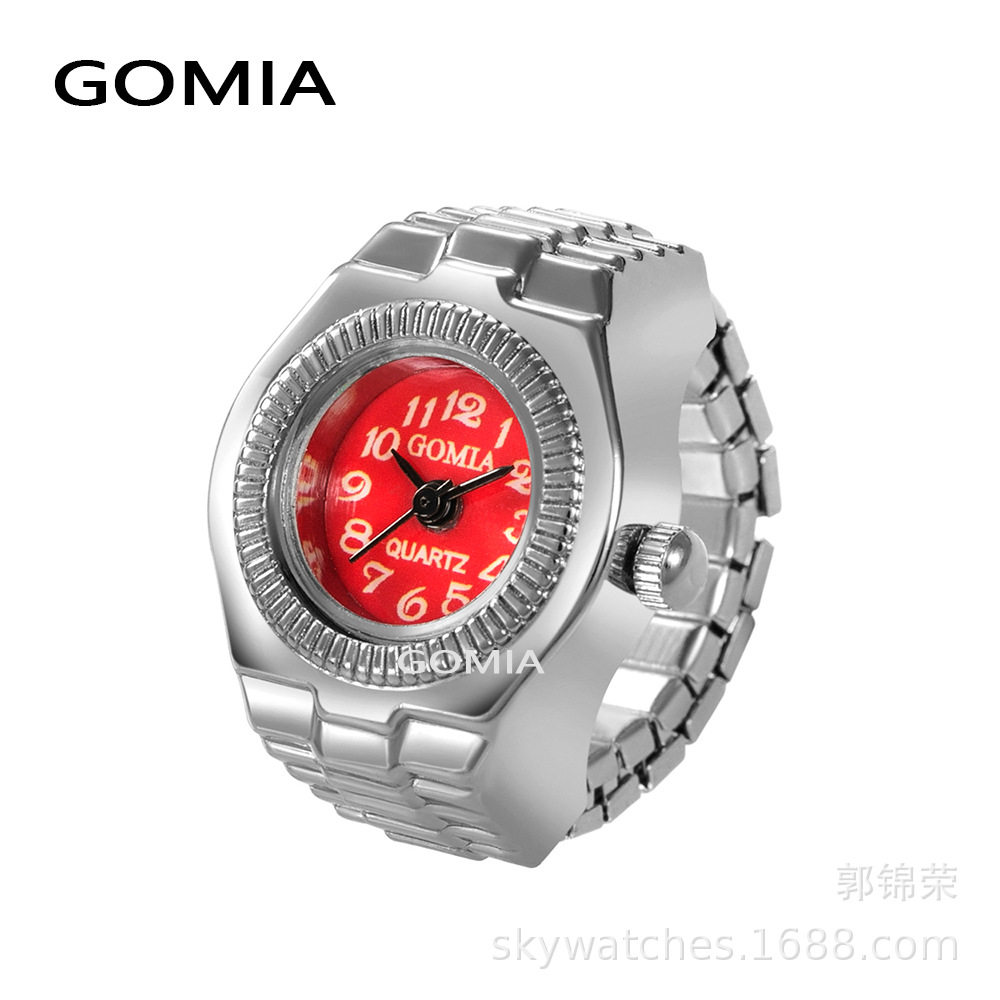 wish/速卖通/EB热销铆钉桃心复古八角戒指表爆款推荐手表批发