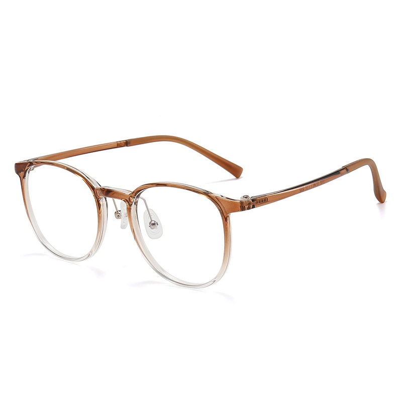 New Cyber Celebrity Anti-blue Light high quality Plain Glasses Frame Casual Decorative Flat Glasses for Myopia Glasses 1992