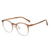 New Cyber Celebrity Anti-blue Light high quality Plain Glasses Frame Casual Decorative Flat Glasses for Myopia Glasses 1992
