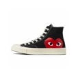 Black high top (note that the size is too large)
