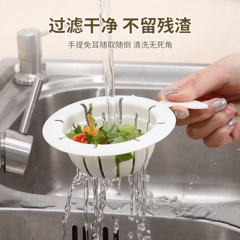 Cross-border Cartoon Kitchen Sink Vegetable Washing Basin Filter Screen Sink Funnel Washing Pool Floor Drain Sewer Cage Cover