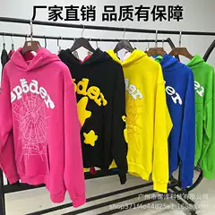2026 Cross-Border Hot-Selling High-Quality Original Trendy Brand Sp5Der Sweatshirt for Men, Heavyweight 450g Fleece-Lined Men's Hoodie