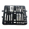 Portable Oxford Bag BBQ Stainless Steel suit Outdoor Barbecue Factory in stock BBQ Tools suit Combination