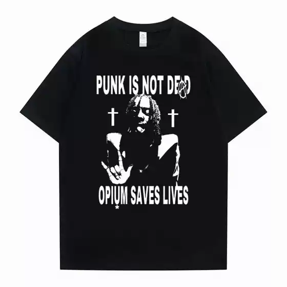Long-Term 2025 Unisex Printed T-Shirt Tops Fashionable and Versatile T-Shirt Cotton
