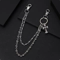 Cross double layer waist chain 35cm