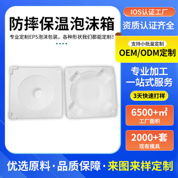 Foam Box for Buddha's Leap Wall Large Pot Dish, Round Pot Insulation, Shockproof, Pressure-Resistant, Courier Packaging, Fresh-Keeping Gift Box Foam Box