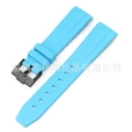 Light blue, black buckle
