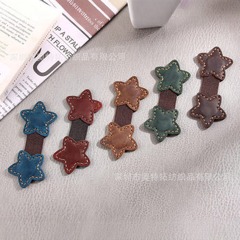 Amazon Explosions Magnetic Bookmark Crazy Horse Leather Magnetic Bookmark Leather Retro Magnetic Bookmark Star Magnetic Bookmark