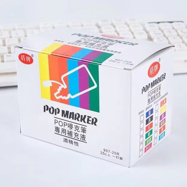POP pen ink marker marker ink supplement liquid oily ink Hook Pen poster pen black blue ink