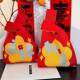 Dragon Boat Festival Theme Knitted Bag Company Annual Meeting Gift Bag Hand Bag Wedding Accompanying Gift Zongzi Bag Wedding Sugar Bag