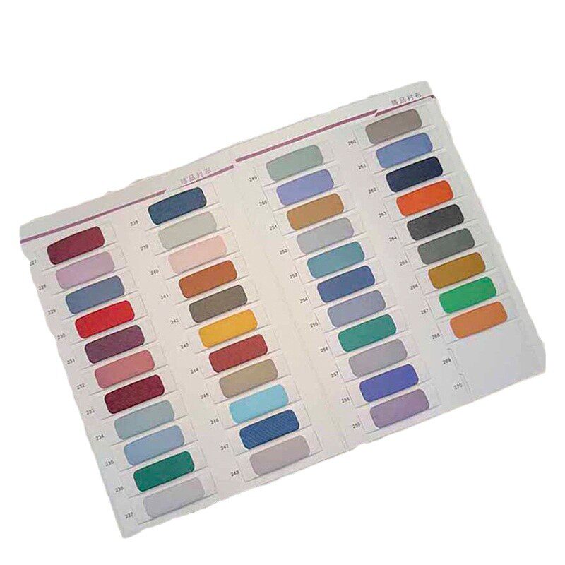 Xiangxing Manufacturer Wholesale 30D Colored Interlining Fabric, Garment Interlining, Adhesive Interlining, Colored Satin Ribbon for Shoes, Hats, and Clothing