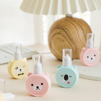 Cute Cartoon Correction Fluid Correction Fluid Large Capacity Correction Traceless White Quick-Drying Multi-Functional Correction Fluid Cross-Border