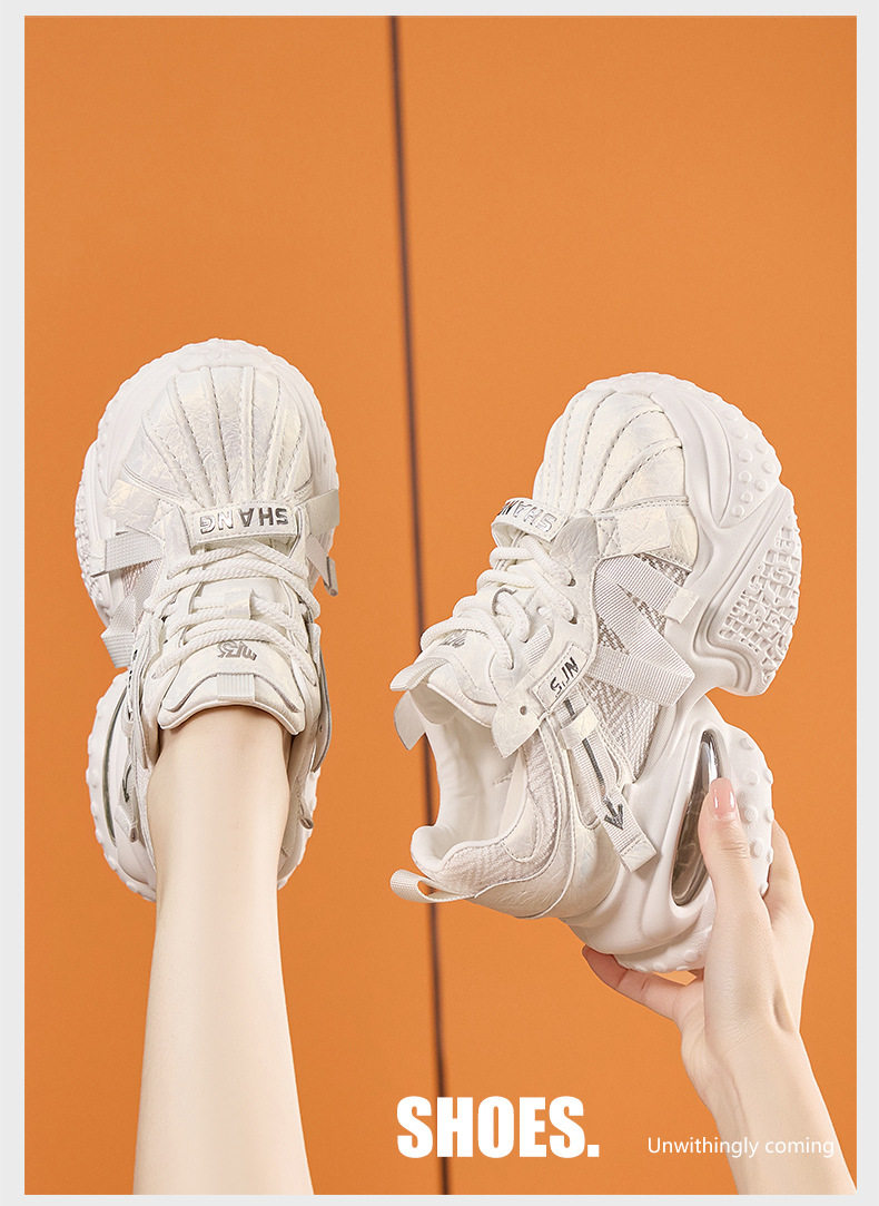 Giày sandal cao gót nữ hở mũi quai ngang dây buộc gót siêu cao 8 cm — Trắng, Bạc chi tiết 11