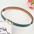 Denim blue gold buckle 1.8cm wide
