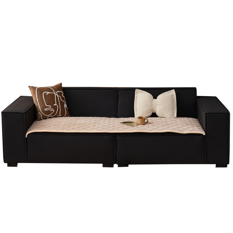 Corduroy Solid Color Thickened Non-Slip Popular Export Product Machine Washable Sofa Cushion Bay Window Cushion 2026 New Model Straight Row Seat Cushion