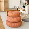 Bay Window Tatami Round Futon Cushion Thickened Fabric Round Japanese Chair Cushion Balcony Windowsill Floor Seat Cushion