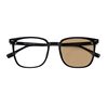 Handsome Half-Frame Glasses Frame for Men, Automatic Photochromic, Anti-Blue Light, Anti-Radiation, Can Be Equipped with Ultra-Light Eye Frames