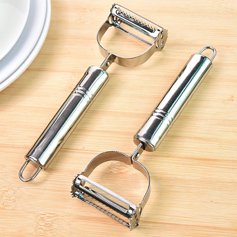 Multifunctional stainless steel smiley peeler peeler peeler potato planer melon fruit cutting running Jianghu hot sale