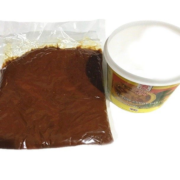 A variety of flavors Thailand imported heart brand yellow curry sauce 1KG catering Thai yellow curry seasoning