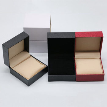 Factory Wholesale Pebbled Watch Box Flip Imitation Leather Watch Box Gift Box Single Storage Display Watch Box Packaging