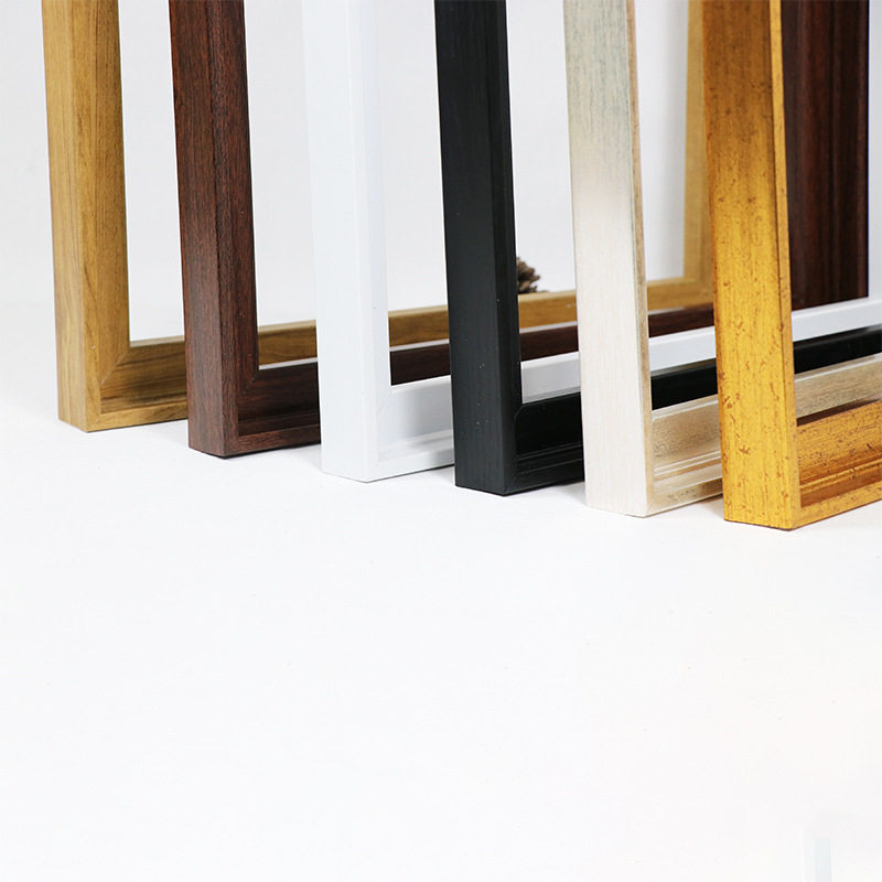 Wooden Inner Frame Blank Oil Painting Frame Decorative Painting Outer Frame Photo Frame Oil Painting Outer Frame 3.5cm Thick Frame-Free L-Shaped Picture Frame