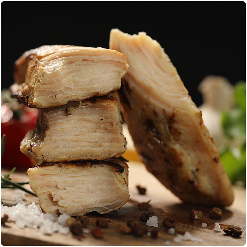 Dacheng charcoal grilled chicken breast 500g fresh frozen fitness light food fast food chicken breast salad snack food