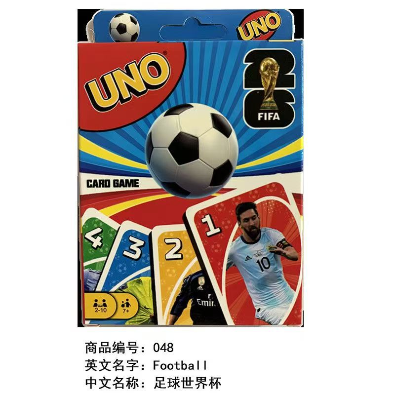 正版UNO纸牌乌诺扑克牌多人卡牌游戏聚会桌游戏我的世界经典红一
