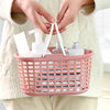 Portable bath basket bathroom small bath basket bathroom plastic bath washing basket storage basket bath basket