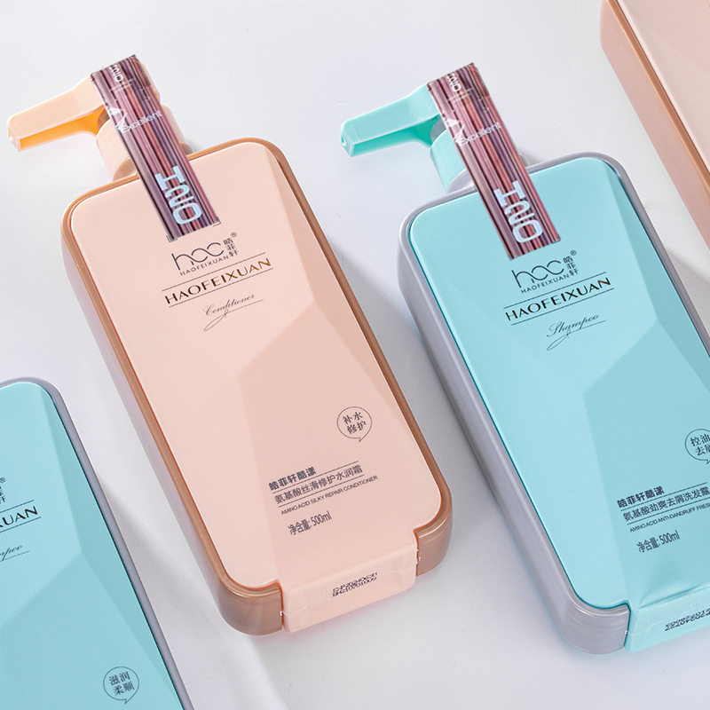 Hao Fei Xuan Amino Acid Conditioner Oil Control Soft Moisturizing Anti-dandruff Shampoo Refreshing Fragrance Body Soap 500ml