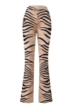 Apricot tiger print trousers