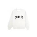 E572 supreme 24ss shop crewneck shanghai opening white